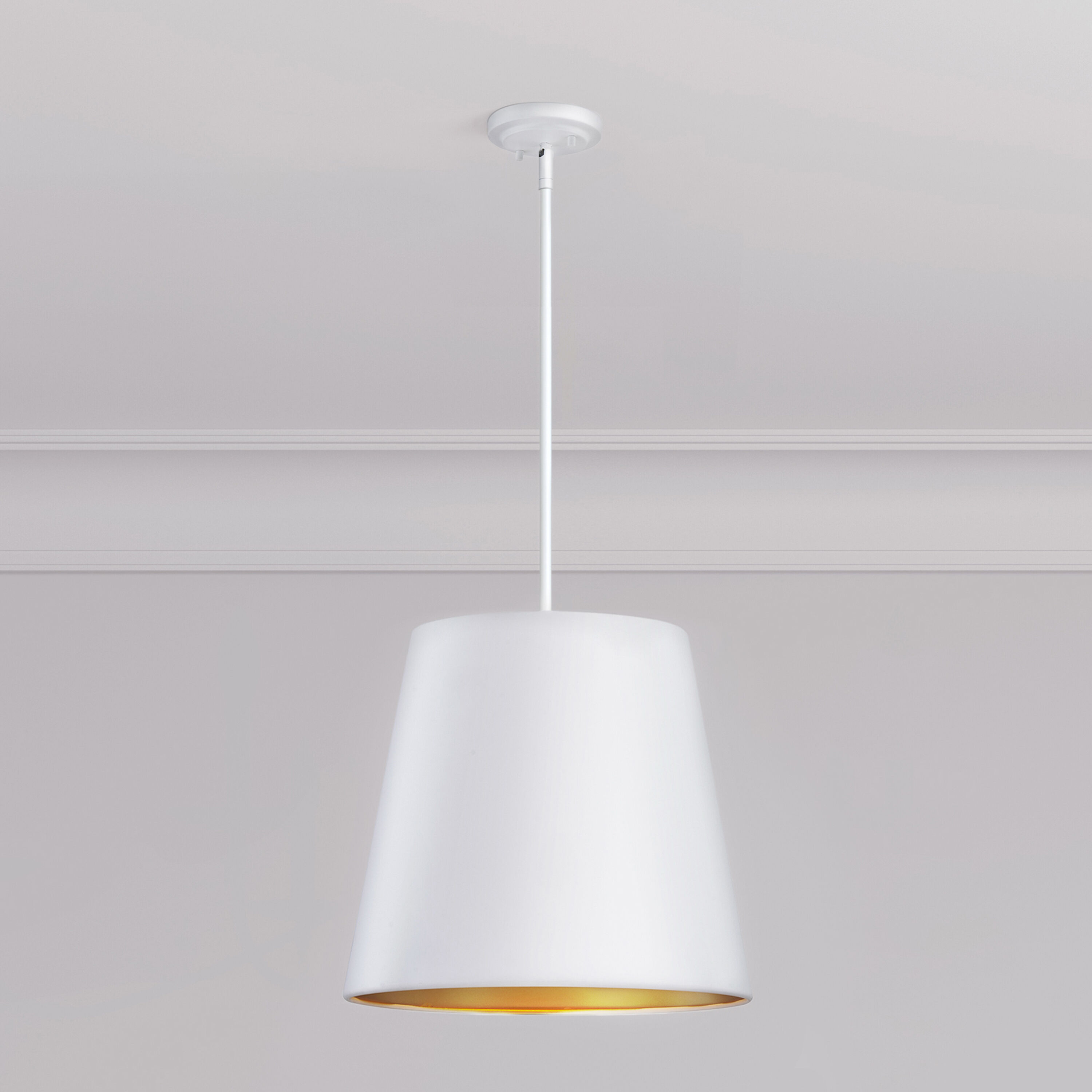 Allson 3 Light 16 inch Matte White Pendant Ceiling Light